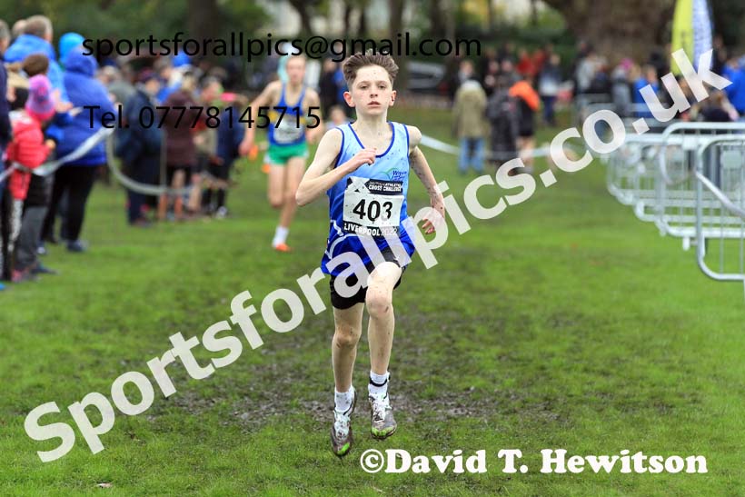 Boys Under-13s, 2022 British Athletics Cross Challenge, Sefton Park, Liverpool.  Photo: David T. Hewitson/Sports for All Pics